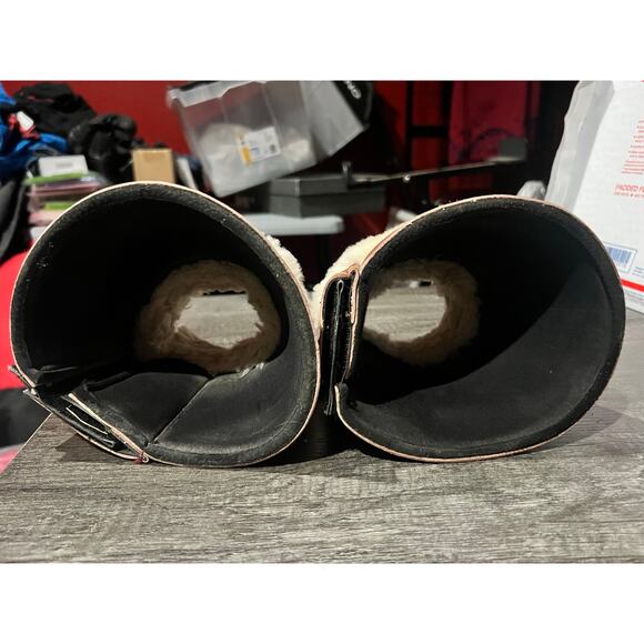 AIRSTRIDE Bell Boots: Burgundy Large - Picture 4 of 7